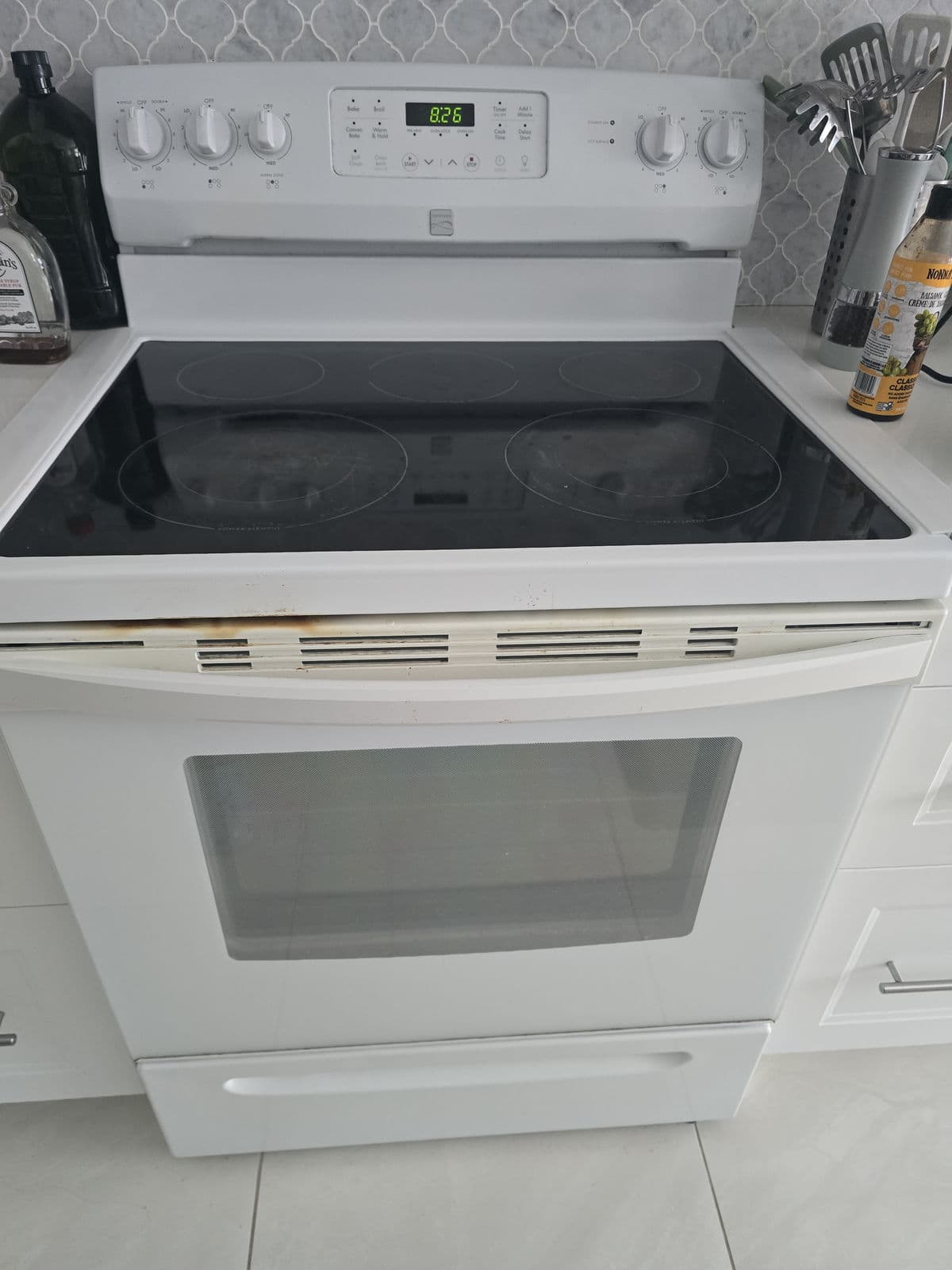 Electric range repair in Stouffville
